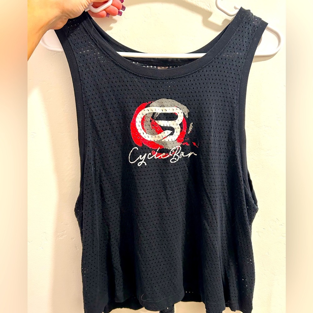 CYCLEBAR Mesh crop tank
